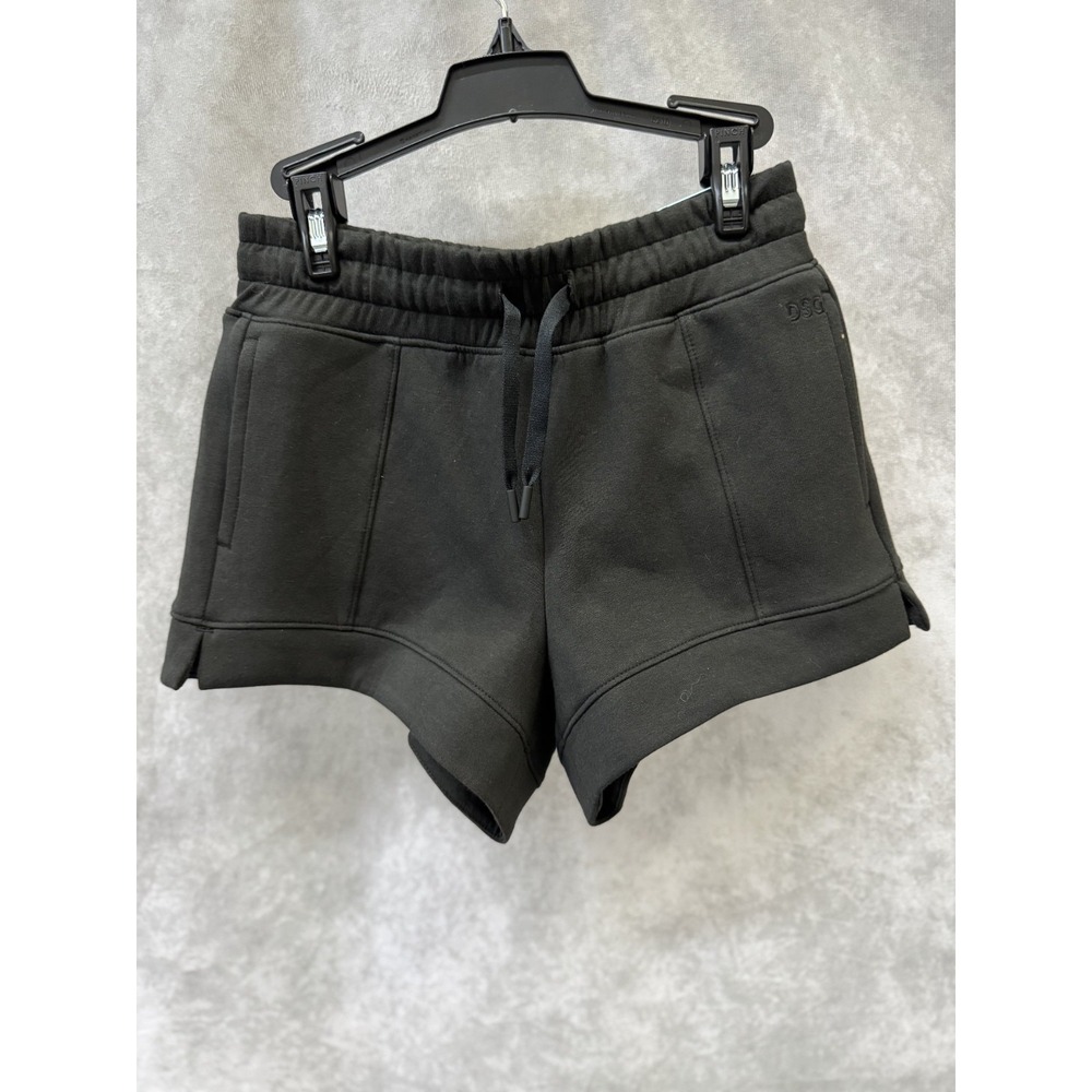 DSG Girls Black Fleece‎ Shorts S NWT